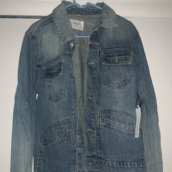 Passport Jackets & Coats Mens Passport Denim Jacket Poshmark
